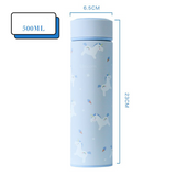 thermos bouteille isotherme licorne bleu