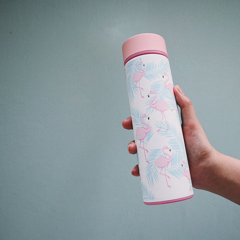 Thermos Flamingo Tropical | Bouteille isotherme