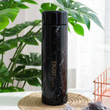 thermos bouteille isotherme marbre noir